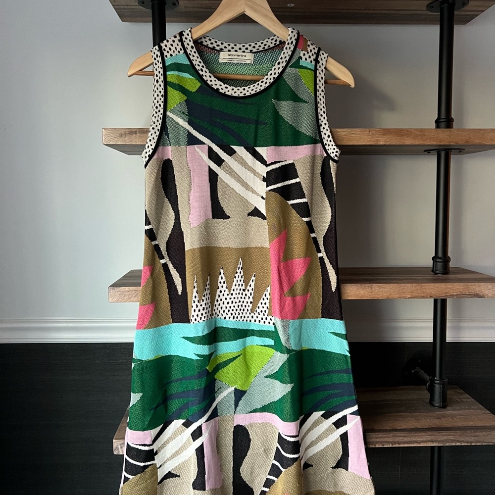 Anthropologie x Aldo Martins Tropical Knit Dress - Picture 2 of 9